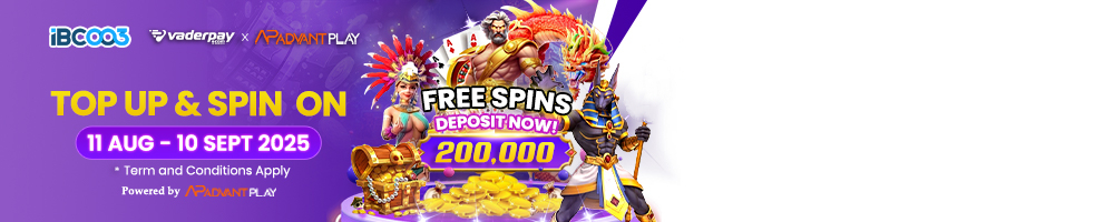 IBC003 x Vaderpay x Advantplay Spin Percuma 200,000 