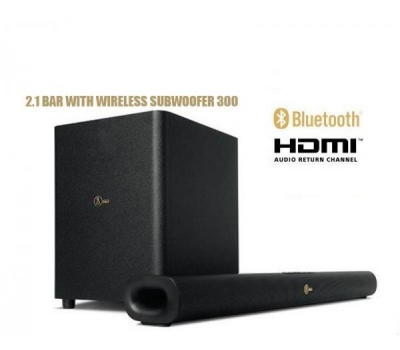 A&S Soundbar 2.1 Channel with Wireless Subwoofer 300 (MYR ONLY)