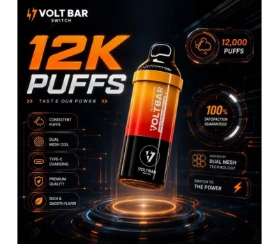 VOLTBAR SWITCH 12K PUFF